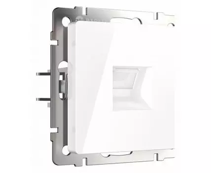 Розетка телефонная RJ-11 без рамки Werkel белый W1182001