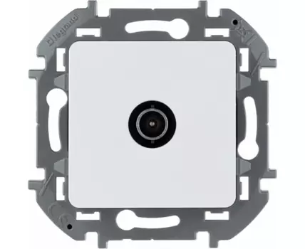 Розетка TV - проходная - 14 дБ - 5-862 мГц - INSPIRIA - белый