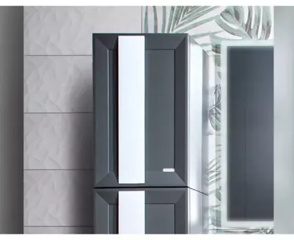 Ручка для подвесного шкафа БЕРЛИН 60 Белый глянец