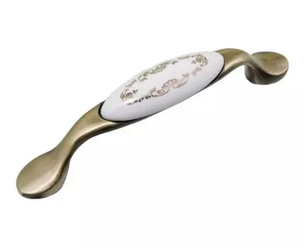 Ручка Керамика узор 96/АВ (2, 3,2, Белый, 12,8)