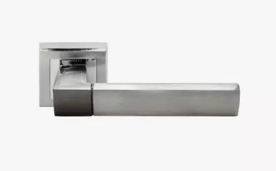 Ручка Rucetti RAP 16-S Белый никель / полированный хром