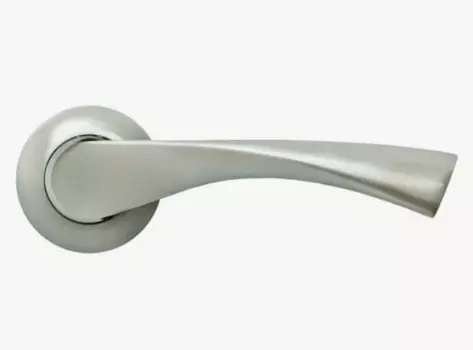 Ручка Rucetti RAP 1 Белый никель / полированный хром