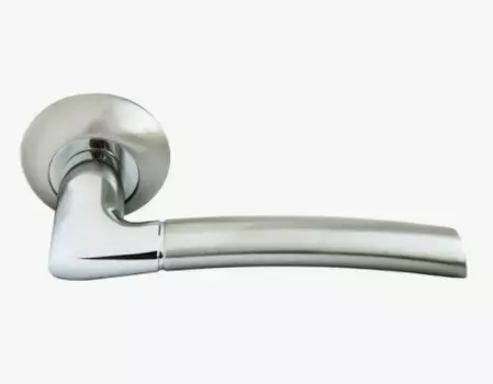 Ручка Rucetti RAP 6 Белый никель / полированный хром