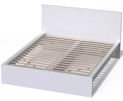 S00968 Варма Сэнг 160 кровать 176х208х100/38, белый