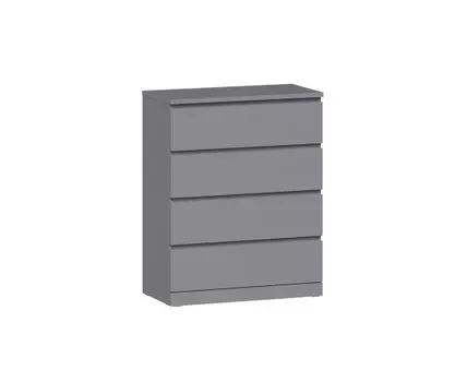 S01064 Варма 4 комод 80х100х40, серый