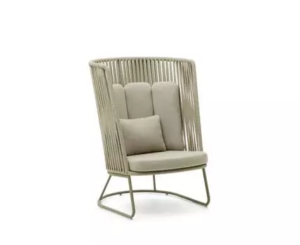 Saconca Садовое кресло с высокой спинкой