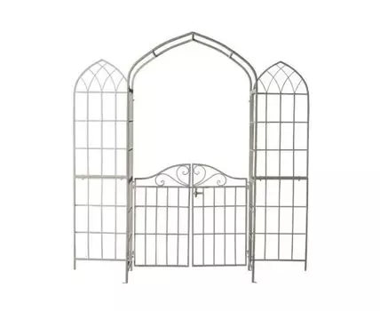 Садовая арка с воротами