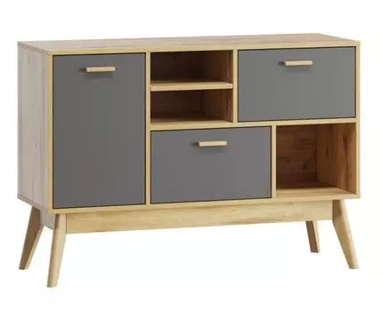 Сервант Нордик-2 Wood/ Grey