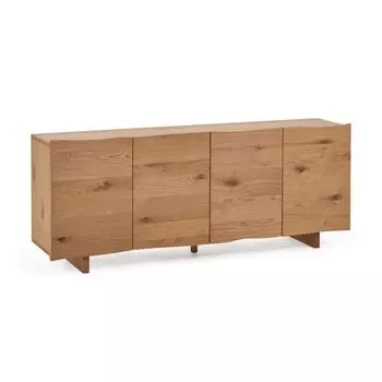 Сервант Rasha с дубовым шпоном с натуральной отделкой 180 x 71 см