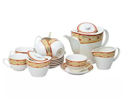 Сервиз для горячих напитков Эстелла 17 предметов