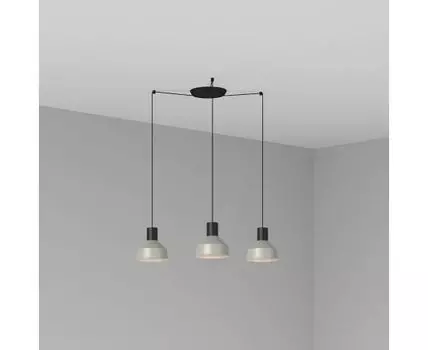 Серый подвесной светильник Kombo 20 3L