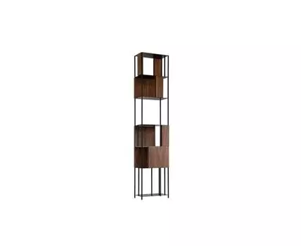 Сет №1 из панелей для стеллажа Stripe (орех)