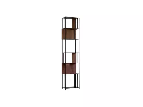 Сет №2 из панелей для стеллажа Stripe (орех)