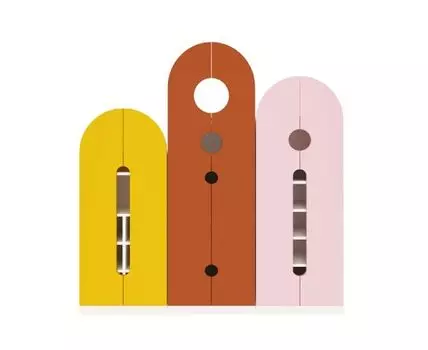 Сет АРК 1.0 - Горчичный, терракотовый, пыльный розовый