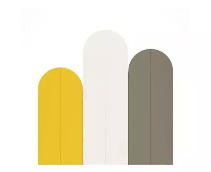 Сет АРК 2.0 - Горчичный, белый, теплый серый