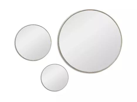 Сет из 3-х зеркал Jupiter Silver 877445