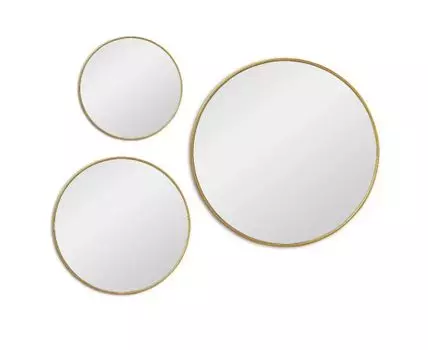 Сет из 3-х зеркал Saturn Gold