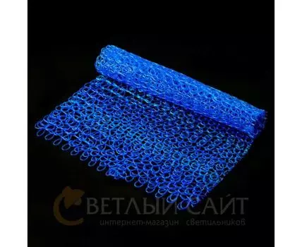 Сетка Stylnet Синяя в Рулоне, Гибкий ПВХ, 10 x 1 м