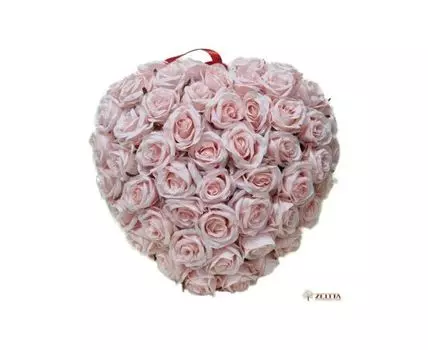 Шар из роз Сердце