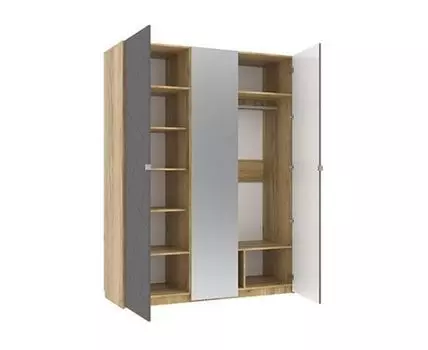 ШЕРЛОК Шкаф для одежды 3дв.