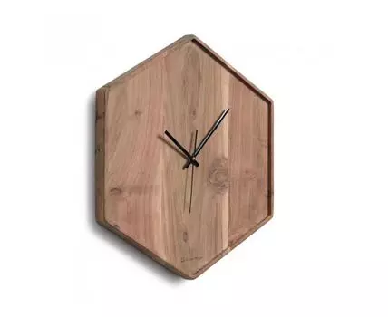 Шестигранные настенные часы Zakie (натуральный, 3.5)