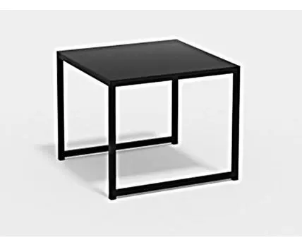 Шезлонг Calma (темно-серый, черный)