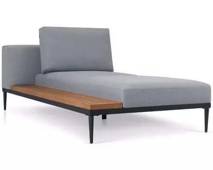 Шезлонг Хайленд Textile Grey