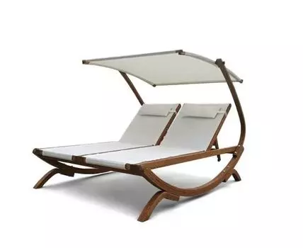 Шезлонг-лежак Мальта (Белый, 156)