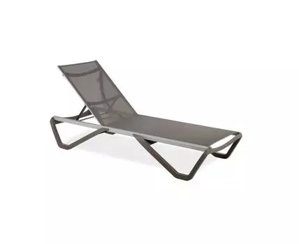 Шезлонг-лежак металлический Wave (Бежевый, 715)
