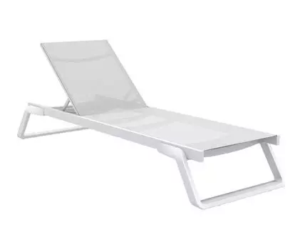 Шезлонг-лежак Tropic (Белый, 72)