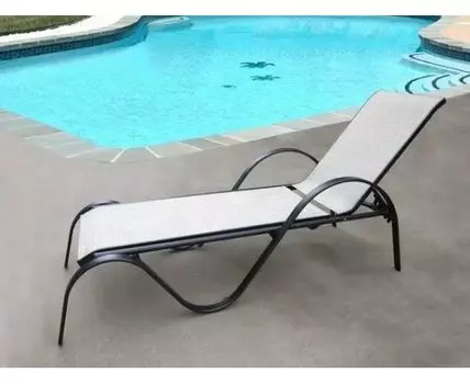 Шезлонг Рио-Люкс (Бежевый, 65)