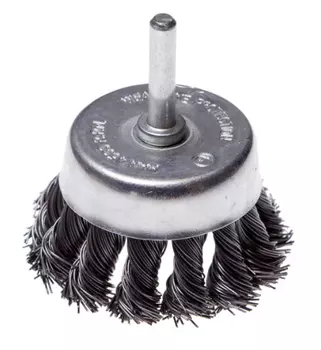 Щетка-крацовка чашка, для дрели, 65мм