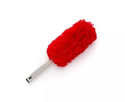 Щётка для пыли ручная акрил красный (Красный)