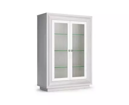 Шкаф 2-х дв. (2 ст/дв) 998 низкий Прато