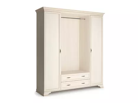 Шкаф 4-х дверный (корпус, боковые двери в комплекте) Сиена