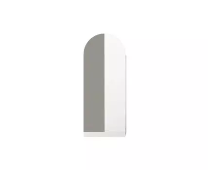 Шкаф Авангард S (белый, серый, 60)