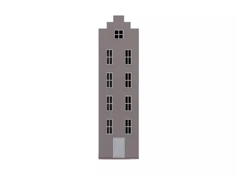 Шкаф-домик Амстердам MAXI