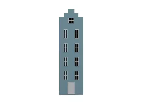 Шкаф-домик Амстердам MAXI