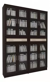Шкаф книжный Мебелайн-21