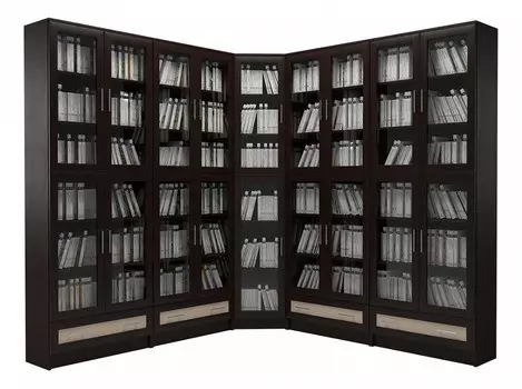 Шкаф книжный Мебелайн-33