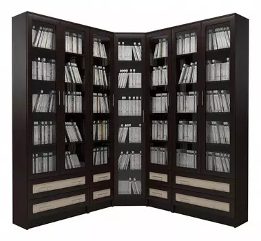 Шкаф книжный Мебелайн-40