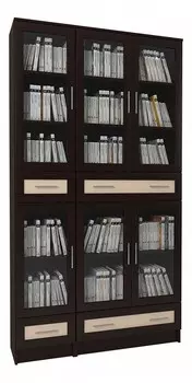 Шкаф книжный Мебелайн-44