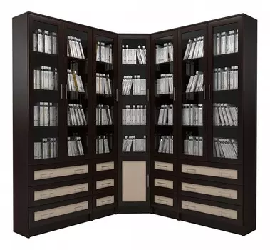 Шкаф книжный Мебелайн-56