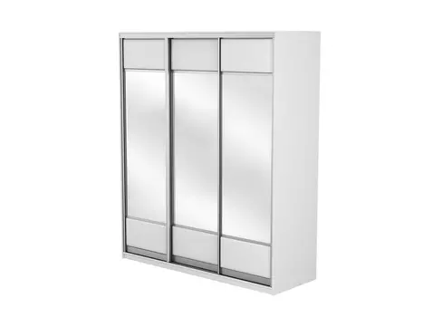 Шкаф-купе 3х дв Como/Veda (3 зеркала)