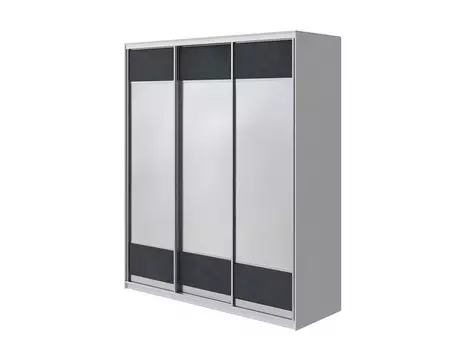 Шкаф-купе 3х дв Como/Veda (3 зеркала)