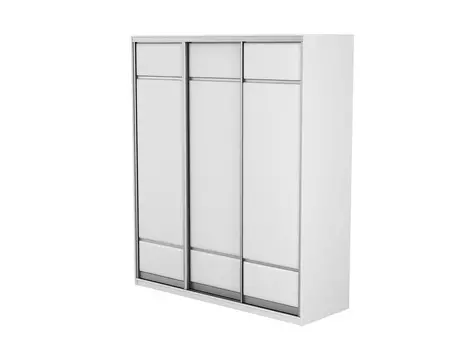 Шкаф-купе 3х дв Como/Veda (без зеркал)