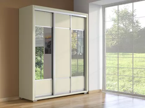 Шкаф-купе 3х дв Orma Soft 2 (2 зеркала)