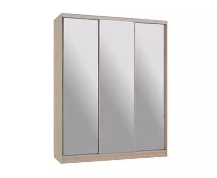 Шкаф-купе Бассо 4 (230.5, 60 см, Прямые, Светлое дерево, 180 см)