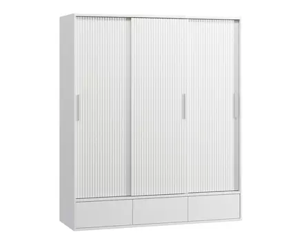 Шкаф-купе Беррингтон-3.1-177-210 Milk