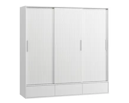 Шкаф-купе Беррингтон-3.1-207-210 Milk